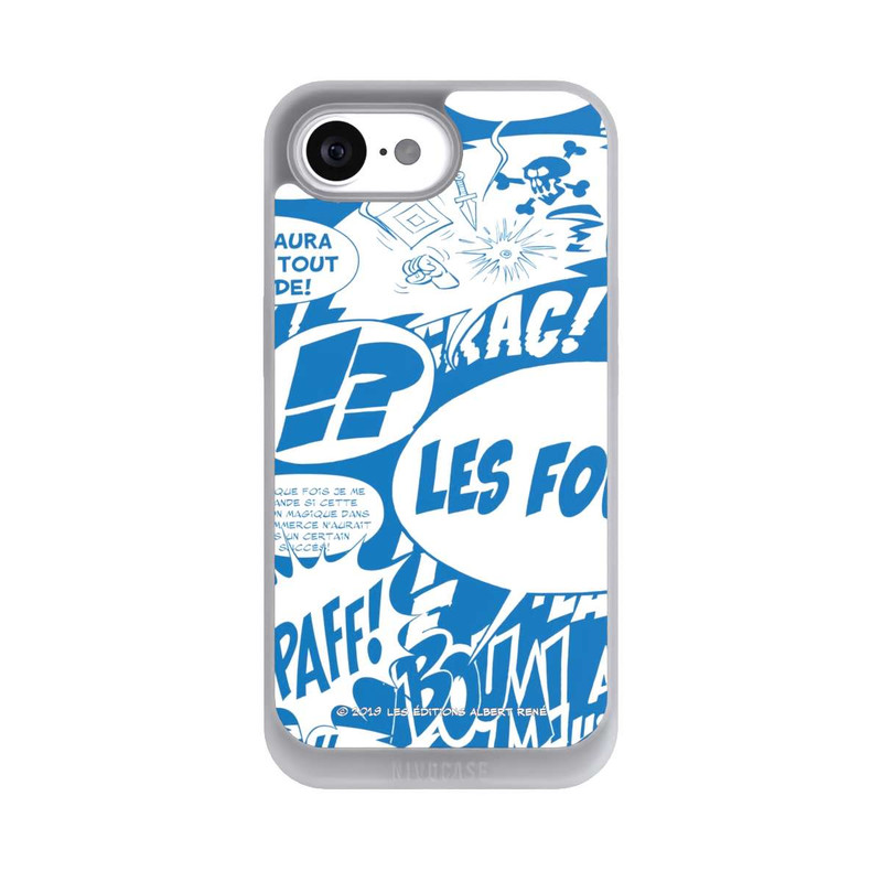 iPhone 17e NIVOpure Sprechblasen Asterix Blau