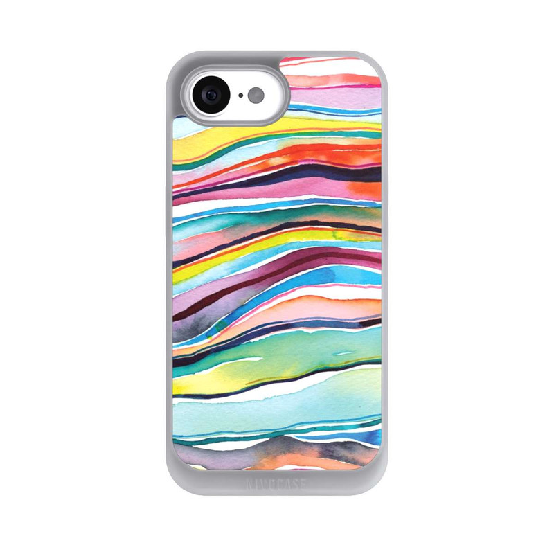 iPhone 17e NIVOpure Aquarell Achatschichten