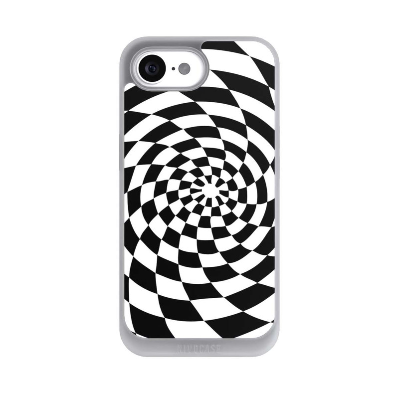 iPhone 17e NIVOpure Black and White Illusion