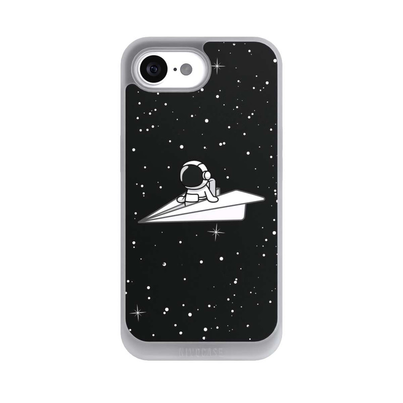 iPhone 17e NIVOpure Astronaut Paper Plane Comic