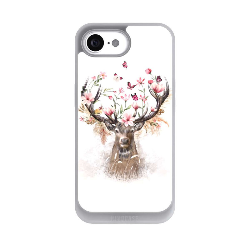 iPhone 17e NIVOpure Hirsch Blumen Geweih