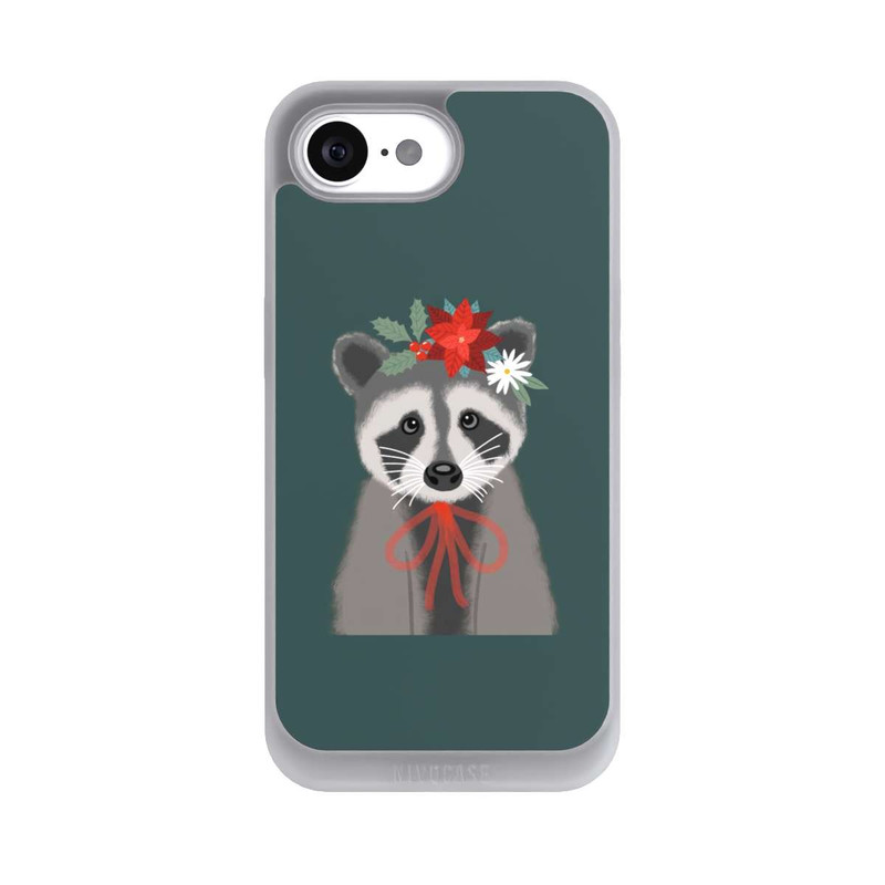 iPhone 17e NIVOpure weihnachtlicher Waschbär