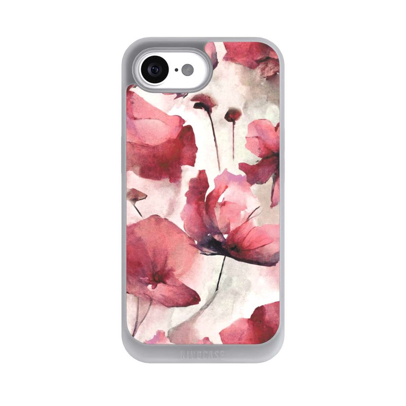 iPhone 17e NIVOpure Wilde Mohnblumen Aquarell mit KI
