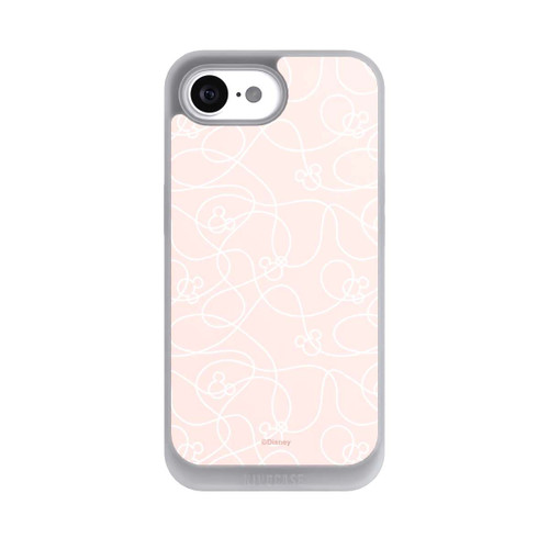 Apple iPhone 17e NIVOpure Micky Line Art Muster Rosa