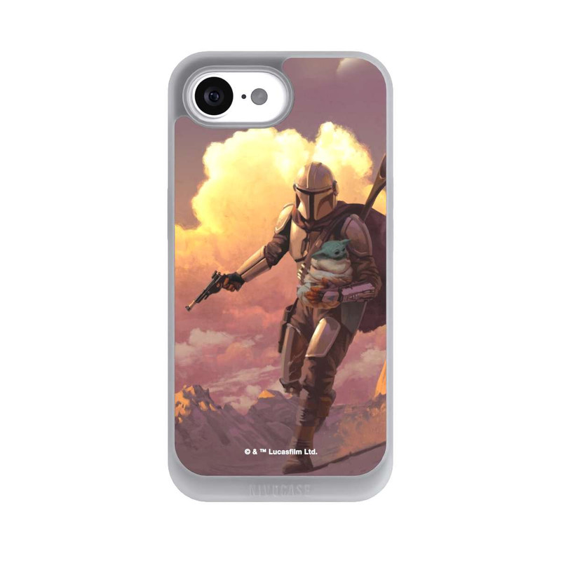 iPhone 17e NIVOpure Der Mandalorianer und Grogu Sonnenguntergang Wolken