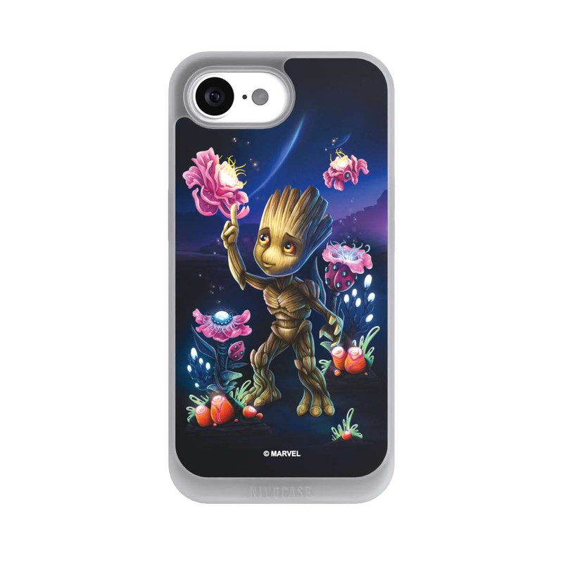 iPhone 17e NIVOpure Baby Groot Blumen