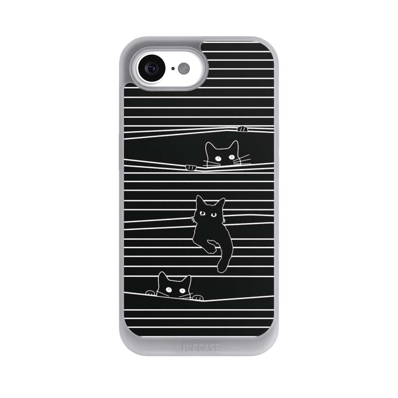 iPhone 17e NIVOpure Cats Peeping