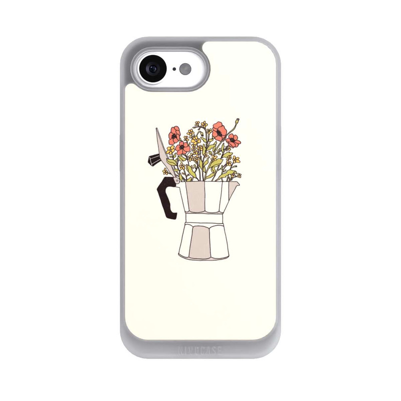 iPhone 17e NIVOpure Moka Blumen