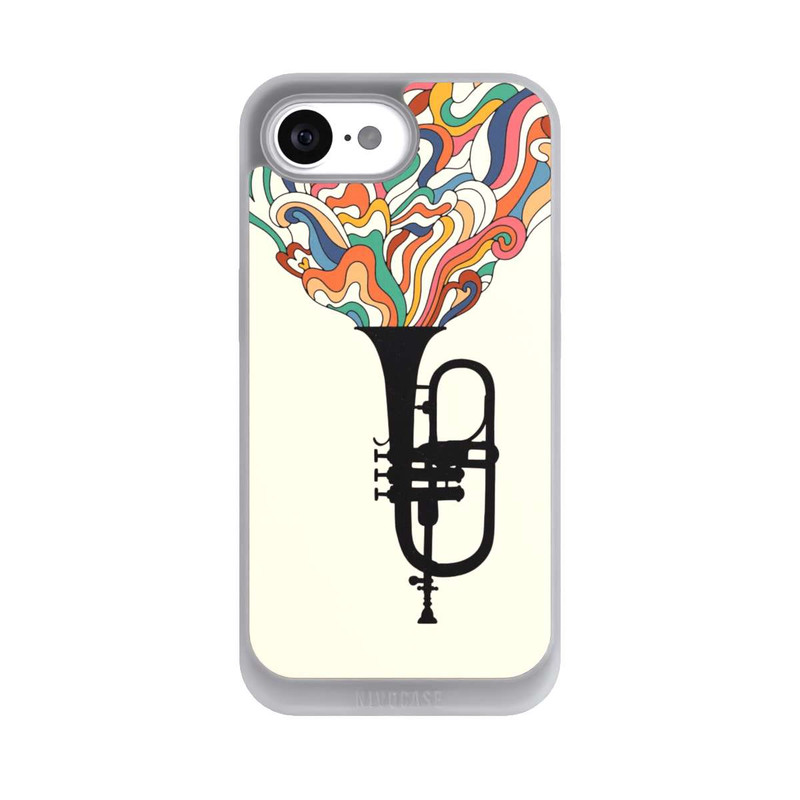iPhone 17e NIVOpure Flügelhorn Jazz bunt