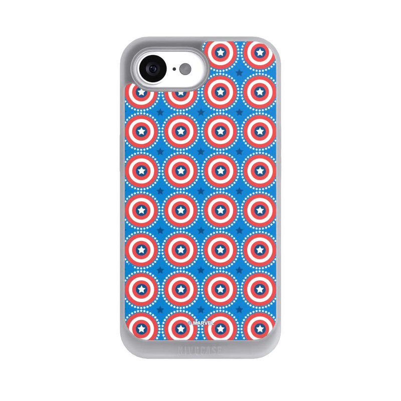 iPhone 17e NIVOpure Captain American Shield Pattern