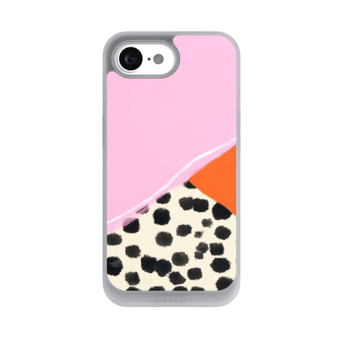 Apple iPhone 17e NIVOpure Rosa und Orange Gepunkteter Hintergrund
