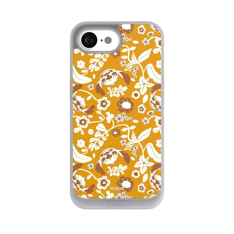 iPhone 17e NIVOpure Stitch Floral Mustard Pattern