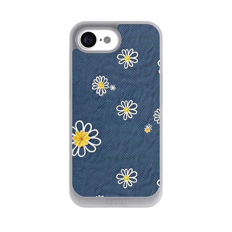 iPhone 17e NIVOpure Jeans Flowers Pattern with AI