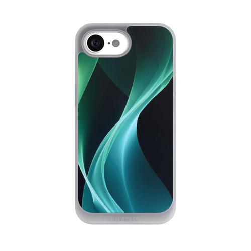 Apple iPhone 17e NIVOpure Green Modern Background