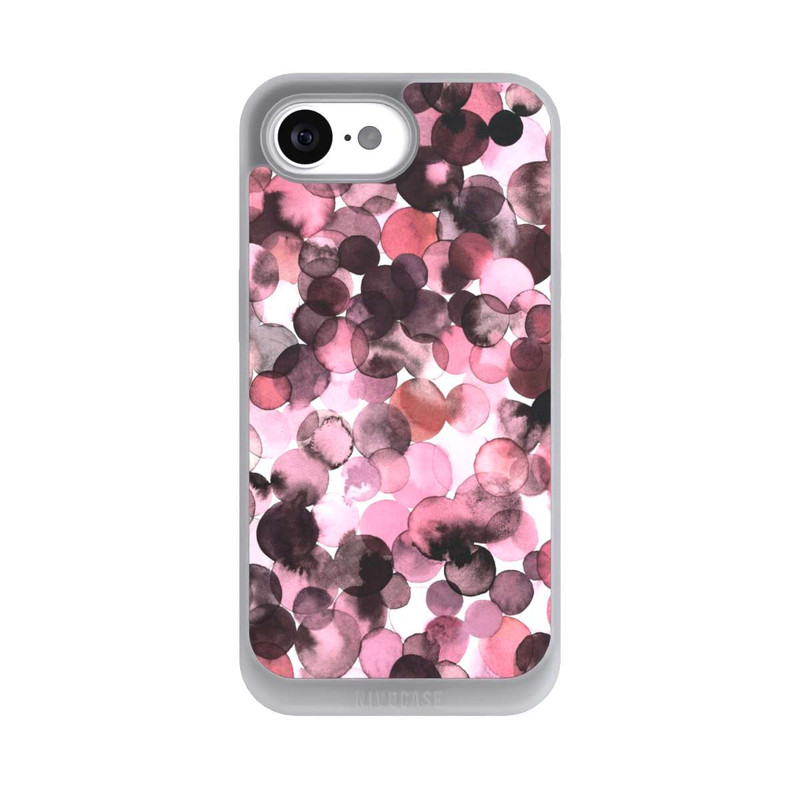 iPhone 17e NIVOpure Purple Dots Watercolor