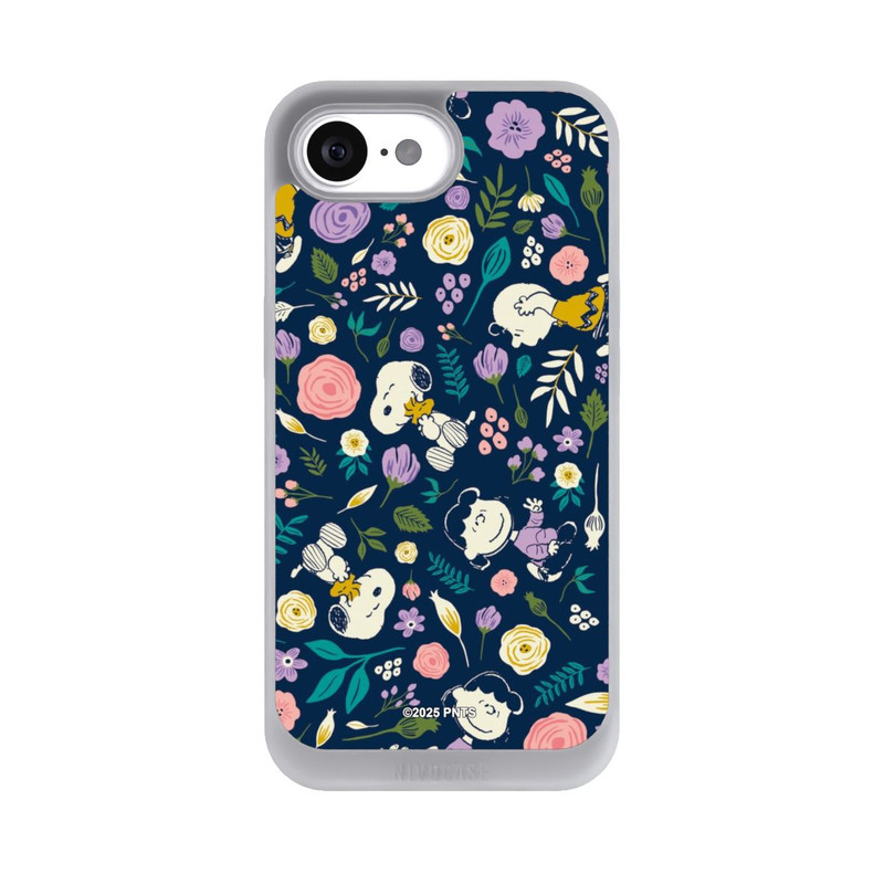 iPhone 17e NIVOpure Peanuts Dark Flower Pattern