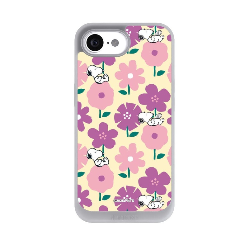 iPhone 17e NIVOpure Peanuts Flower Pattern Yellow