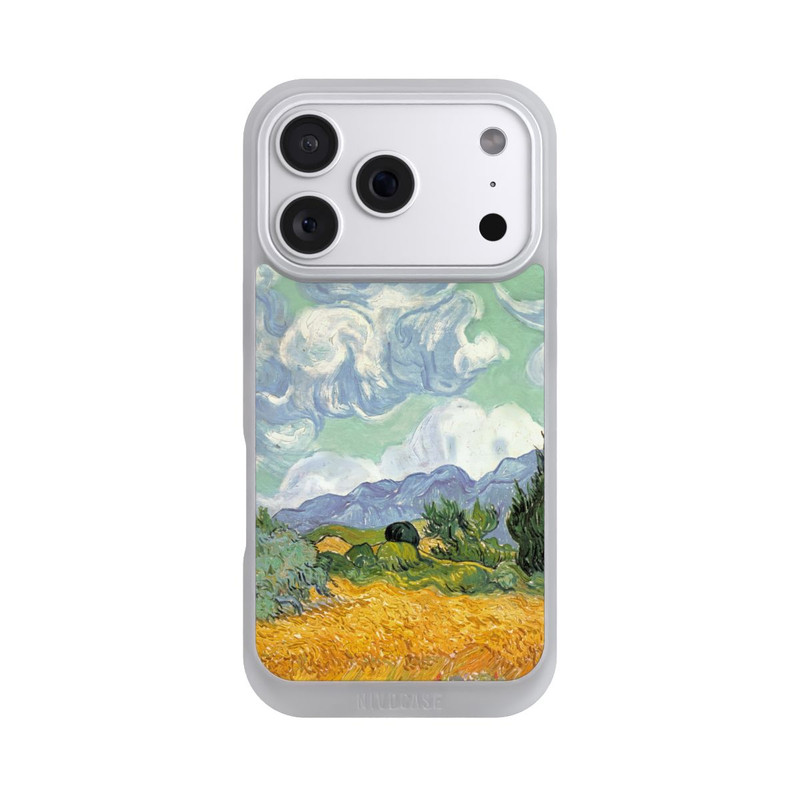 iPhone 18 Pro NIVOpure Weizenfeld mit Zypressen