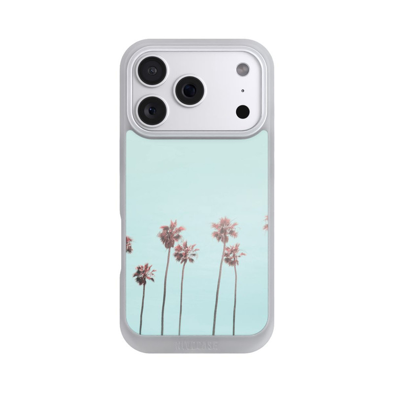 iPhone 18 Pro NIVOpure Hellrosa Strandpalme Paradies