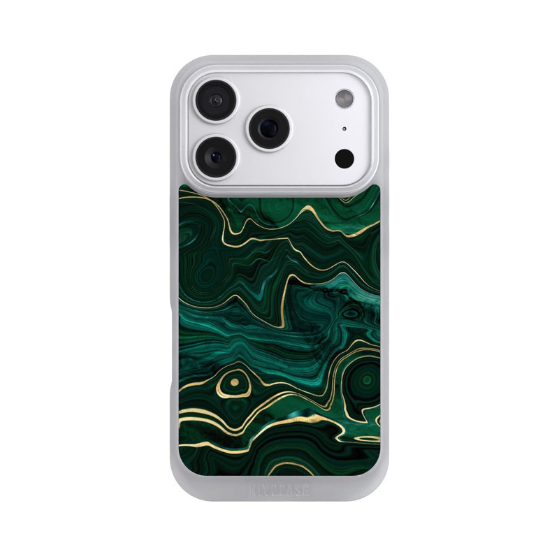 iPhone 18 Pro NIVOpure Malachite gold print