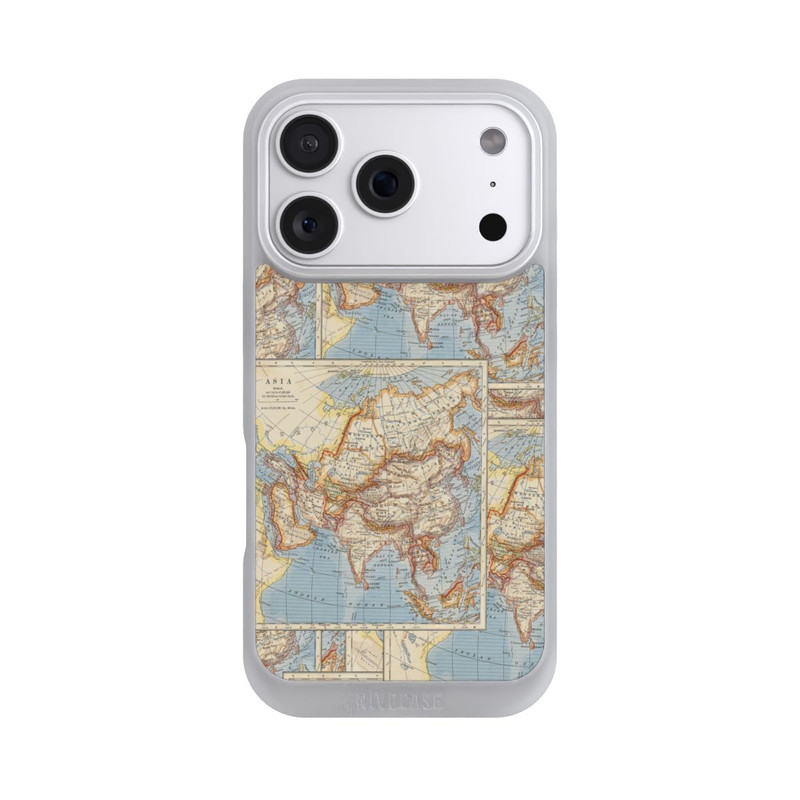 iPhone 18 Pro NIVOpure Weltkarte Vintage