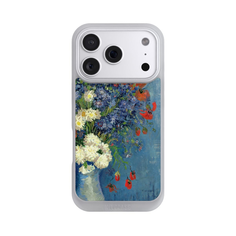 iPhone 18 Pro NIVOpure Still Life Vase with Cornflowers and Poppies by Vincent Van Gogh