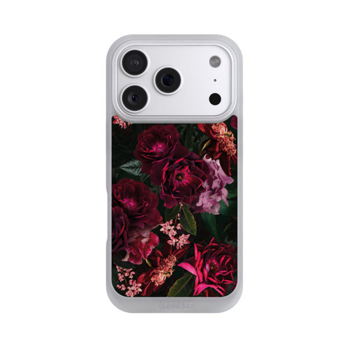 Apple iPhone 18 Pro NIVOpure Dunkle romantische Vintage Rosen und Pfingstrosen