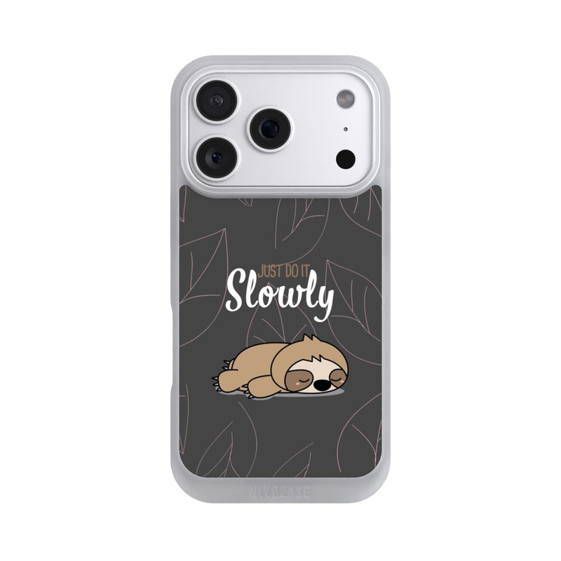 iPhone 18 Pro NIVOpure Just Do It Slowly Sloth Grey