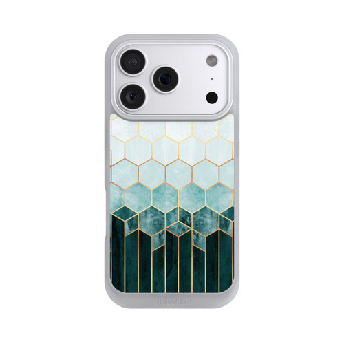 Apple iPhone 18 Pro NIVOpure Blaugrüne Sechsecke
