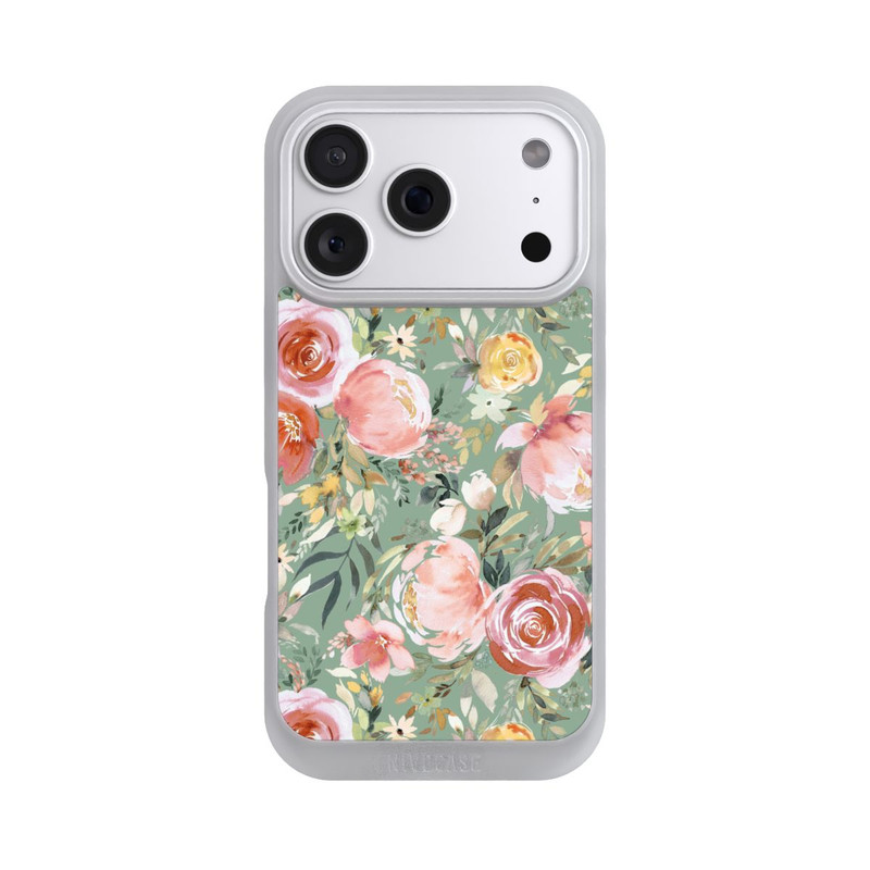 iPhone 18 Pro NIVOpure Pastellfarbener Pfingstrosenstrauß