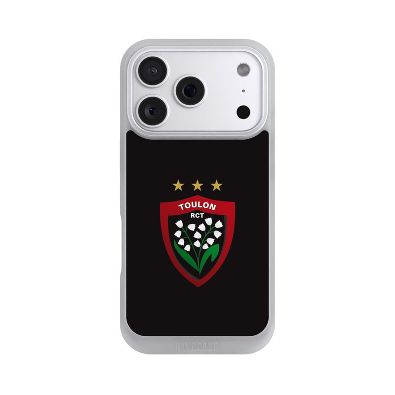 iPhone 18 Pro NIVOpure RC Toulonnais Logo Schwarz
