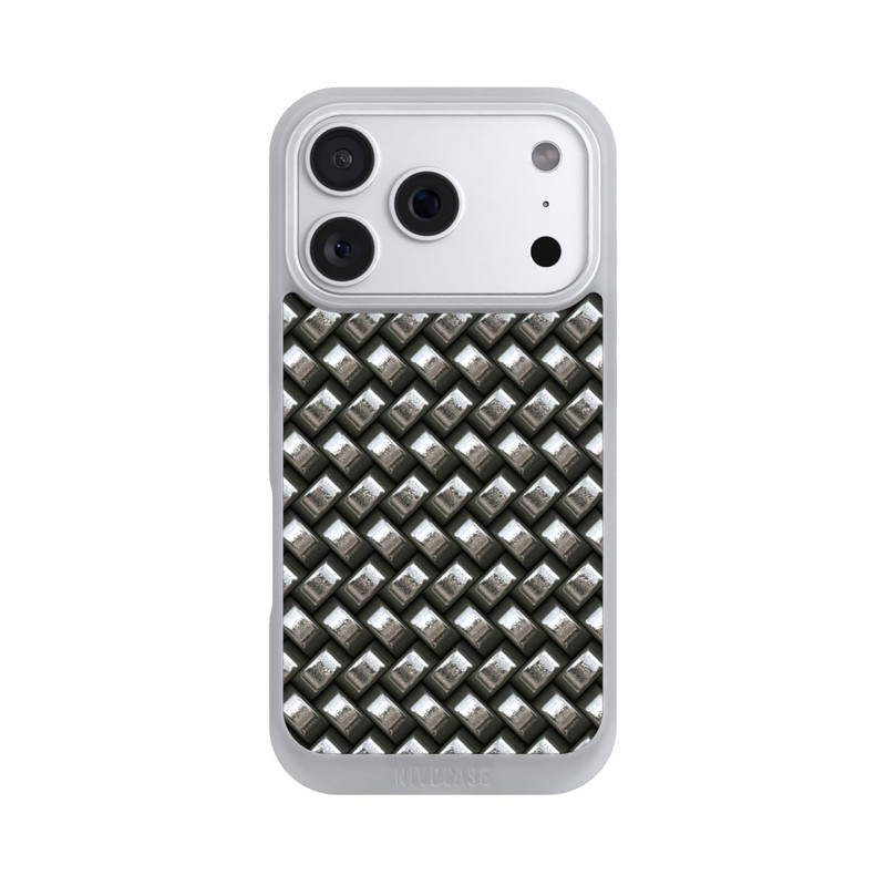 iPhone 18 Pro NIVOpure Glamour Silver Metal