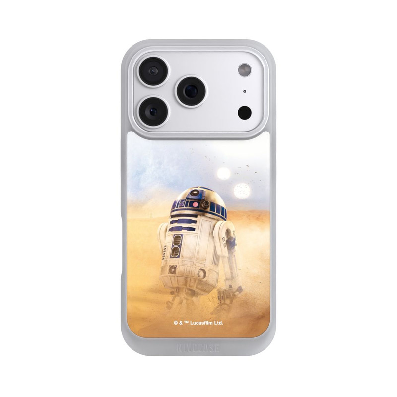 iPhone 18 Pro NIVOpure R2D2 dans le désert