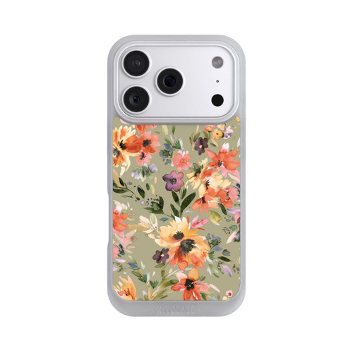 Apple iPhone 18 Pro NIVOpure Fleurs tropicales picturales vert sauge