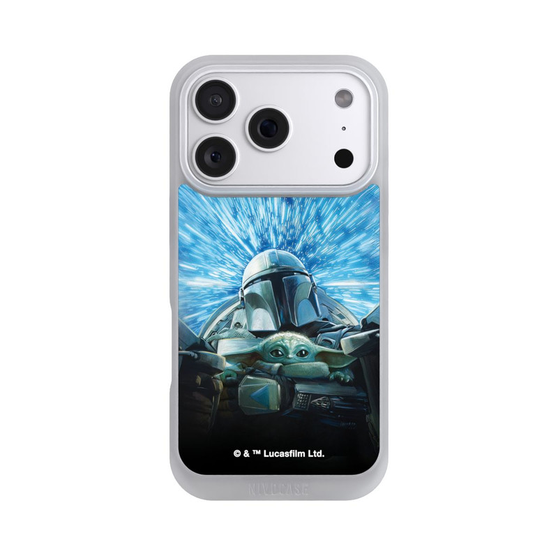 iPhone 18 Pro NIVOpure Grogu et Mando Flying Blue