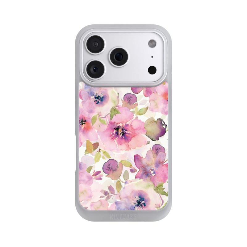 iPhone 18 Pro NIVOpure Tapete mit rosa Blumen