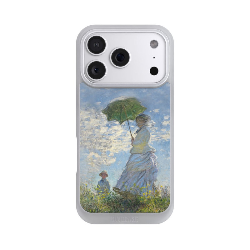 iPhone 18 Pro NIVOpure Frau mit Sonnenschirm - Monet