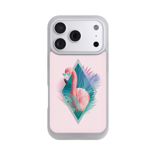 Apple iPhone 18 Pro NIVOpure Tropische Pflanzen Flamingo
