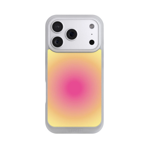 Apple iPhone 18 Pro NIVOpure Aura yellow pink circle