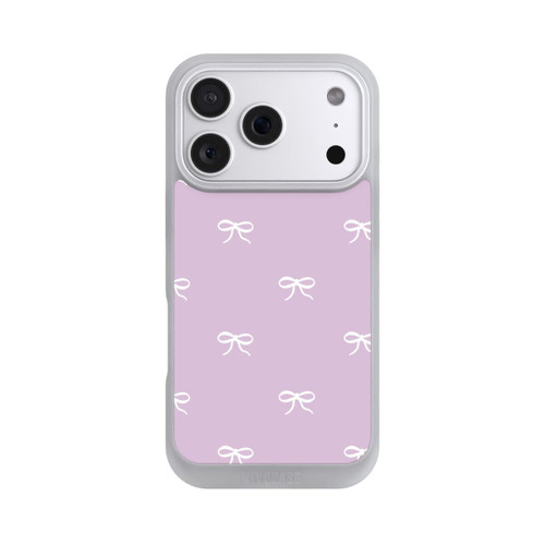 Apple iPhone 18 Pro NIVOpure Schleifen Muster Flieder