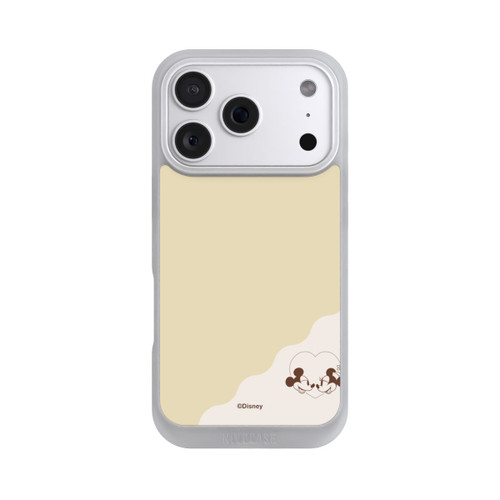 Apple iPhone 18 Pro NIVOpure Mickey and Minnie Love Heart Beige