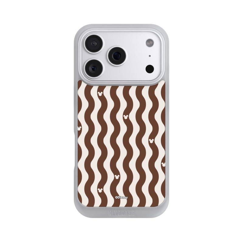 iPhone 18 Pro NIVOpure Micky Muster Braune Wellen