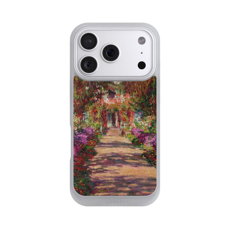 iPhone 18 Pro NIVOpure Eine Allee in Monets Garten in Giverny by Claude Monet