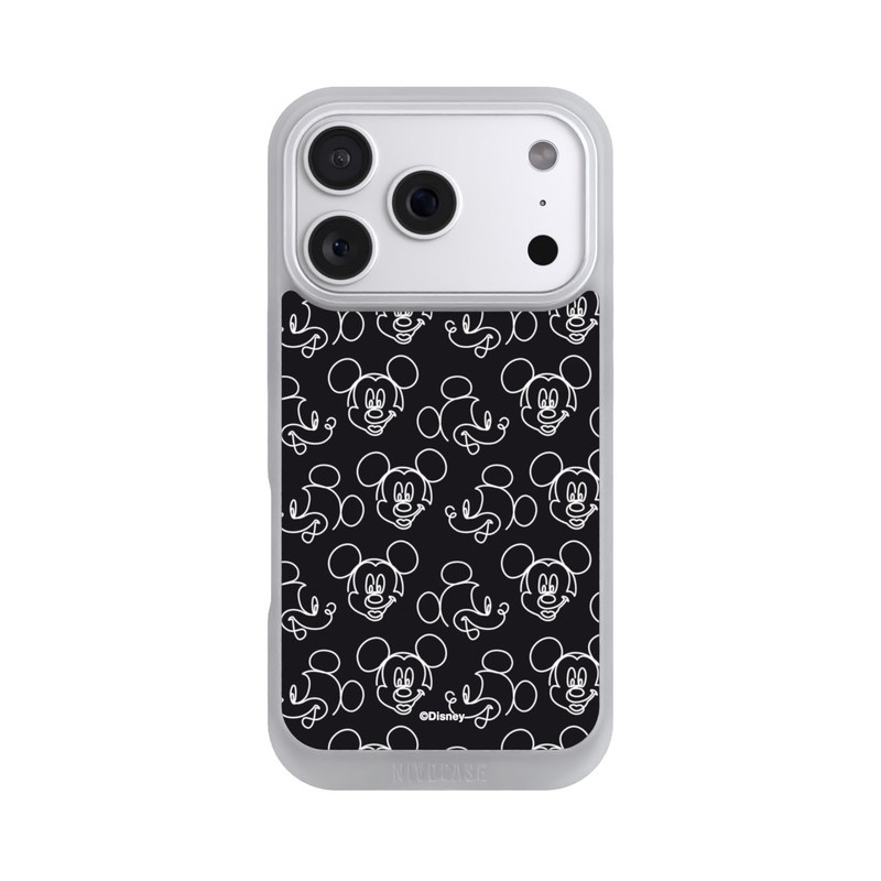 iPhone 18 Pro NIVOpure Disney Mickey Muster Schwarz