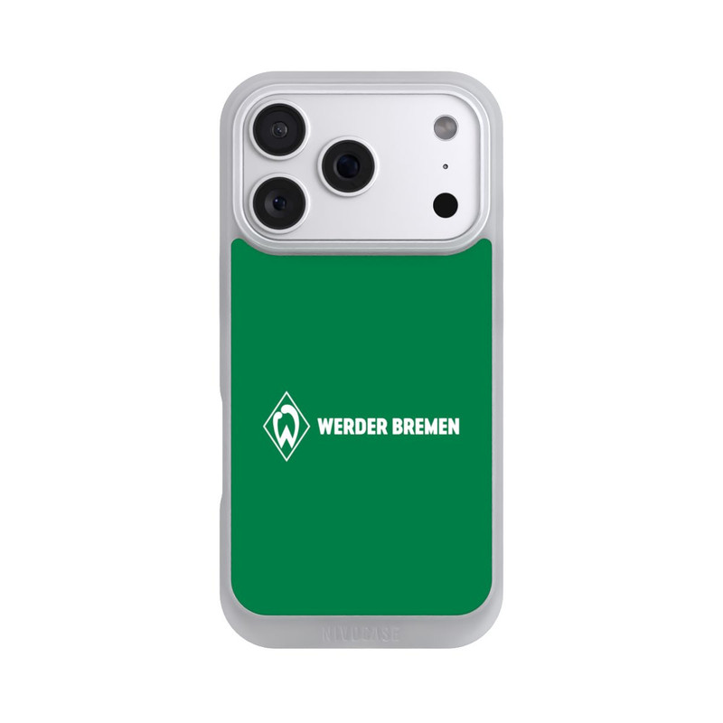 iPhone 18 Pro NIVOpure Werder Bremen Schriftzug Raute Grün