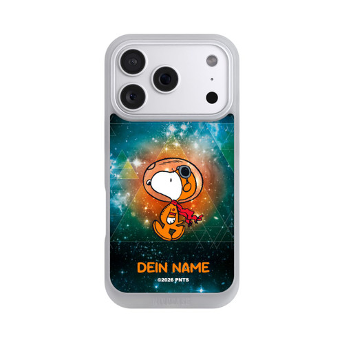Apple iPhone 18 Pro NIVOpure Snoopy Weltraumreisender Personalisierbar