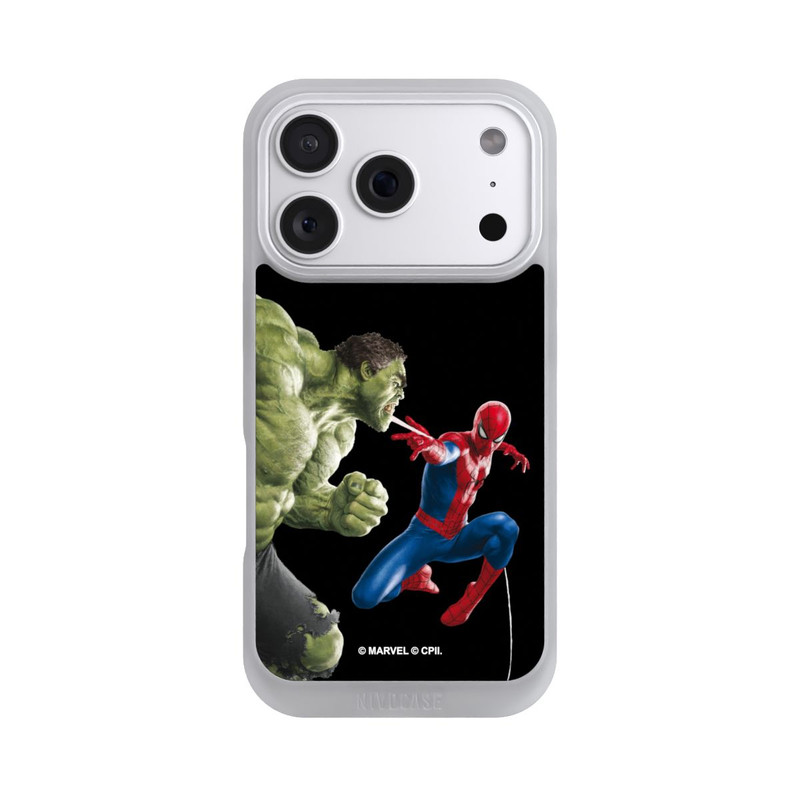 iPhone 18 Pro NIVOpure Spider-Man und Hulk