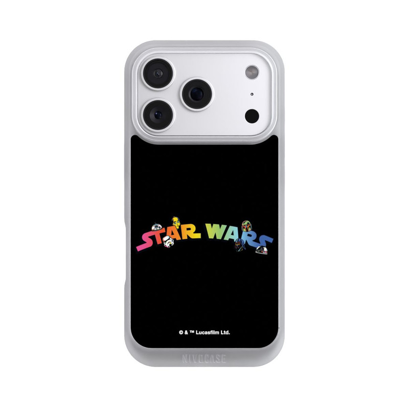 iPhone 18 Pro NIVOpure Logo Star Wars coloré