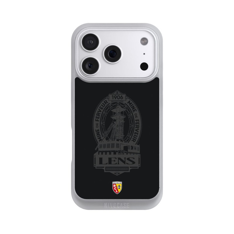iPhone 18 Pro NIVOpure RC Lens Mine de Ferveur Emblem schwarz