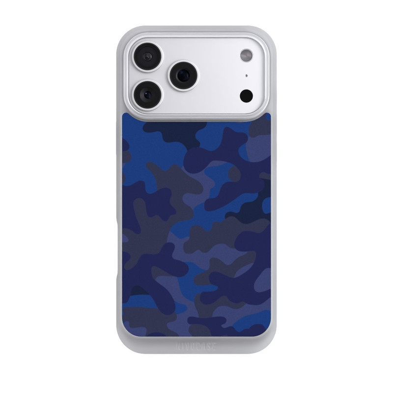 iPhone 18 Pro Max NIVOpure Camouflage bleu marine